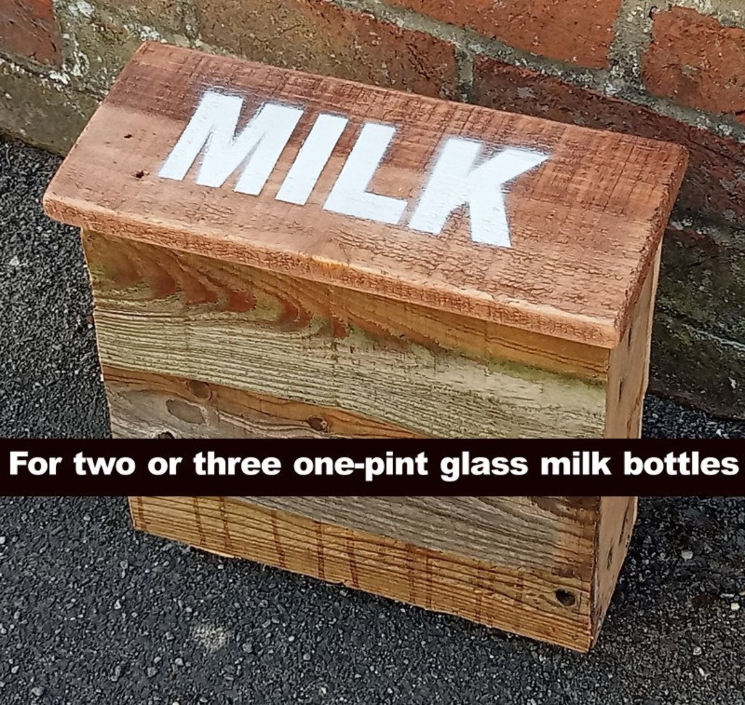 Milk Caddy / Milk Safe / Milk Bottle Store / Milk Box for Doorstep