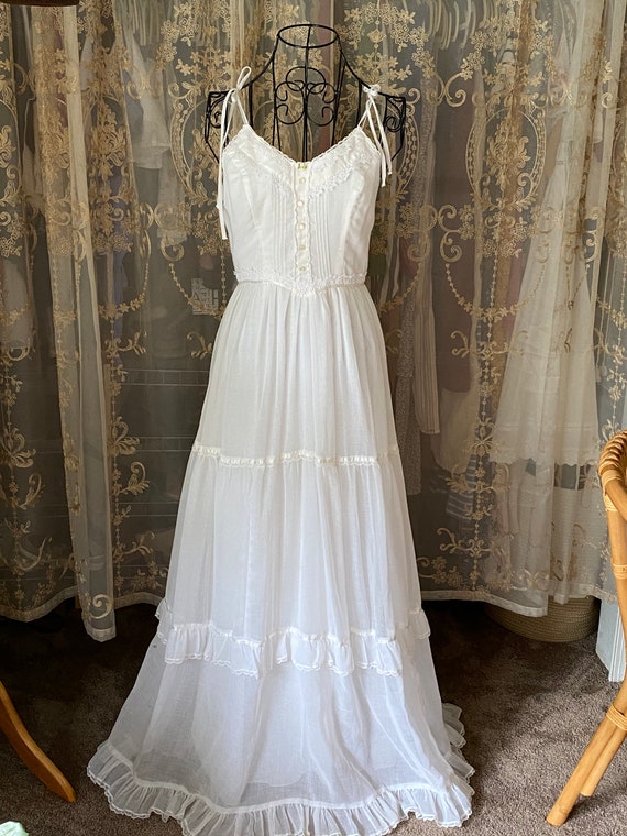 70’s Prairie Maxi Dress