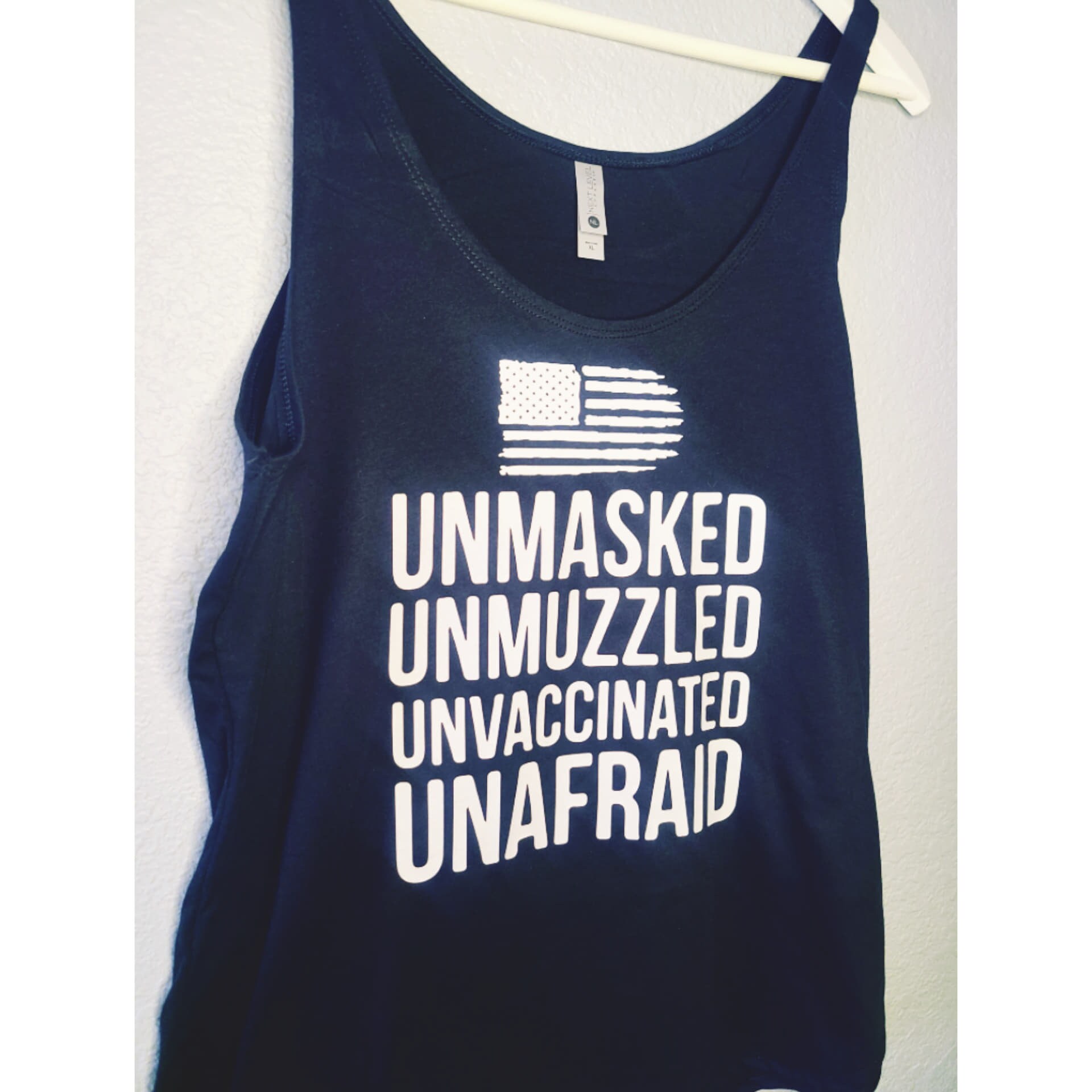 Unmasked Unmuzzled Unvaccinated Unafraid woman's | Etsy