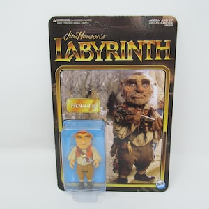 Boneco de ação Hoggle Jim Henson Labyrinth Plastic Meatball novo, escala 3,75"