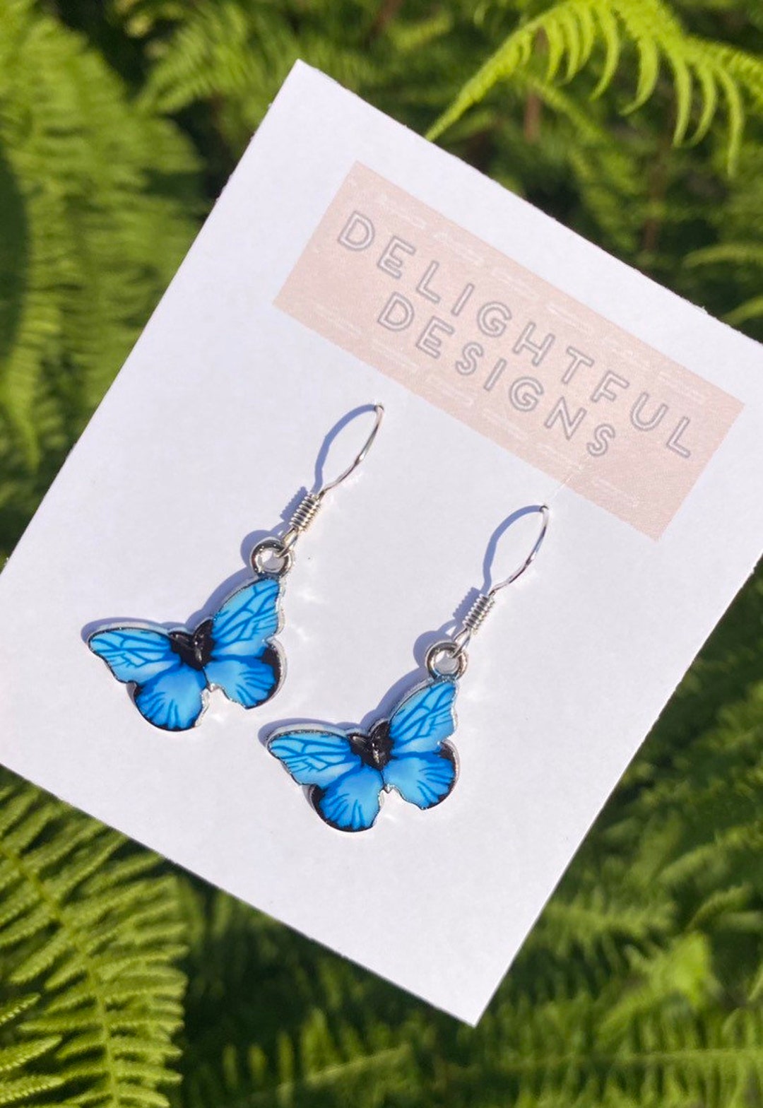 Etsy butterfly earrings deals