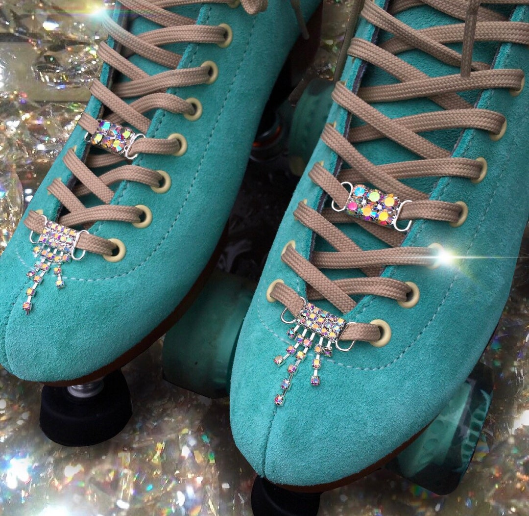 Roller Skate Lace Glitz Etsy