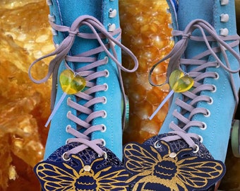 Honeybee Roller Skate Toe Guards | Toe Caps | Skate Accessories | Vegan Leather