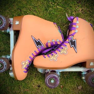 Lightning Roller Skate Lace Accessory (single)