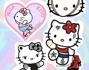 Skate Kitty Sticker Pack