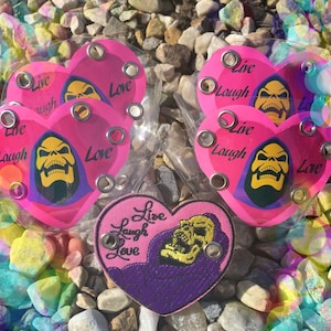 Skeletor Roller Skate Toe Guards Toe Caps Limited Edition