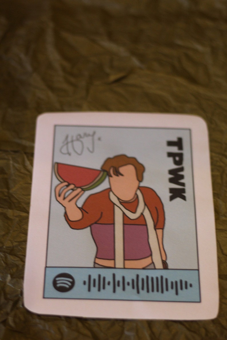 One direction and solo artist Spotify code stickers