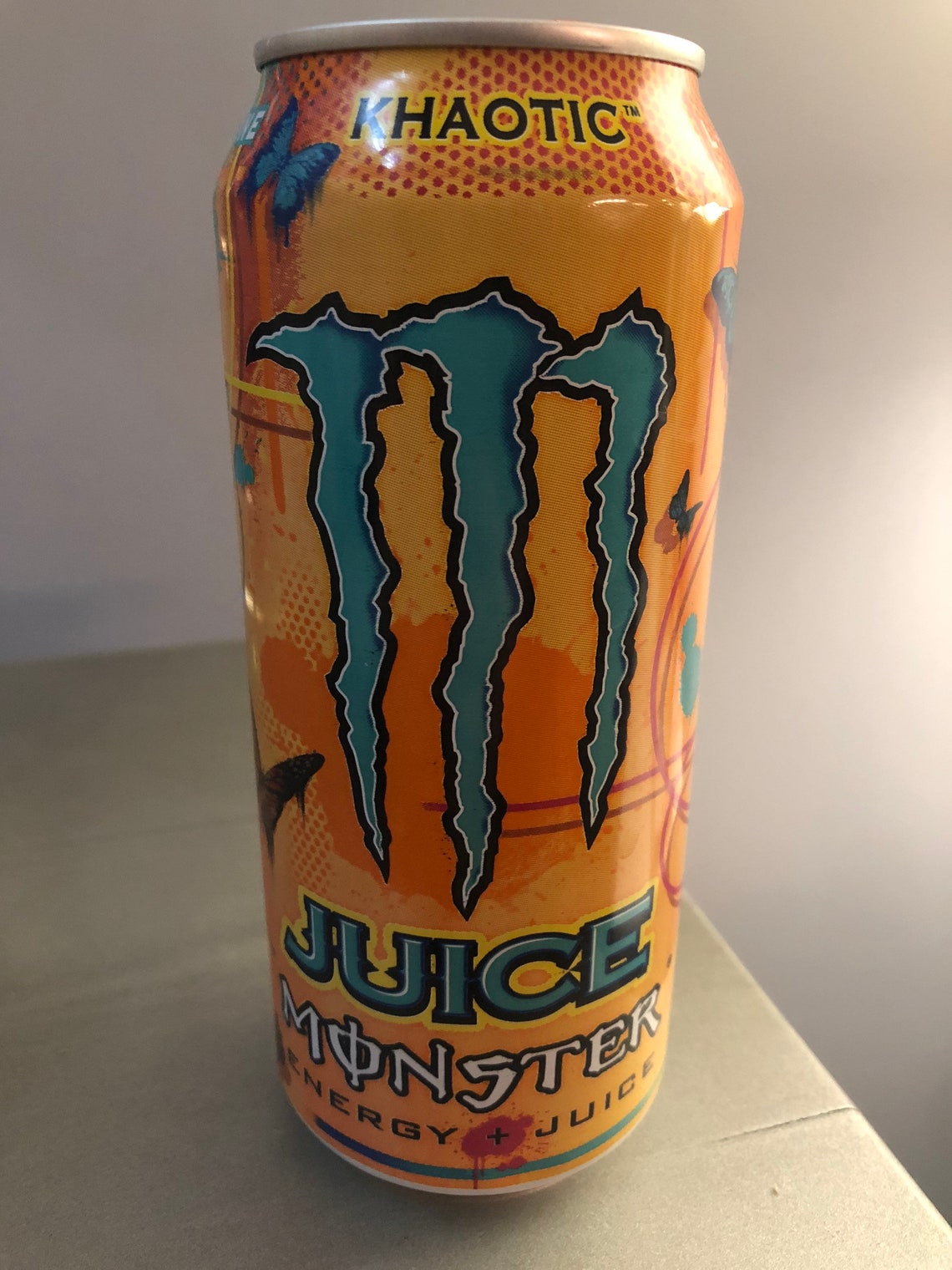 Monster Energy Khaotic Juice Soy CANdle Orange Khaotic Juice Etsy