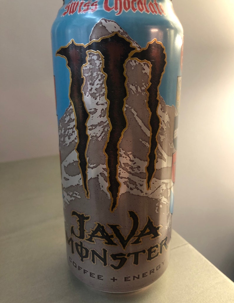Monster Energy Java Monster Swiss Chocolate Java Monster Can Etsy