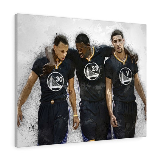 Disover Steph Curry Klay Thompson & Draymond Green Poster