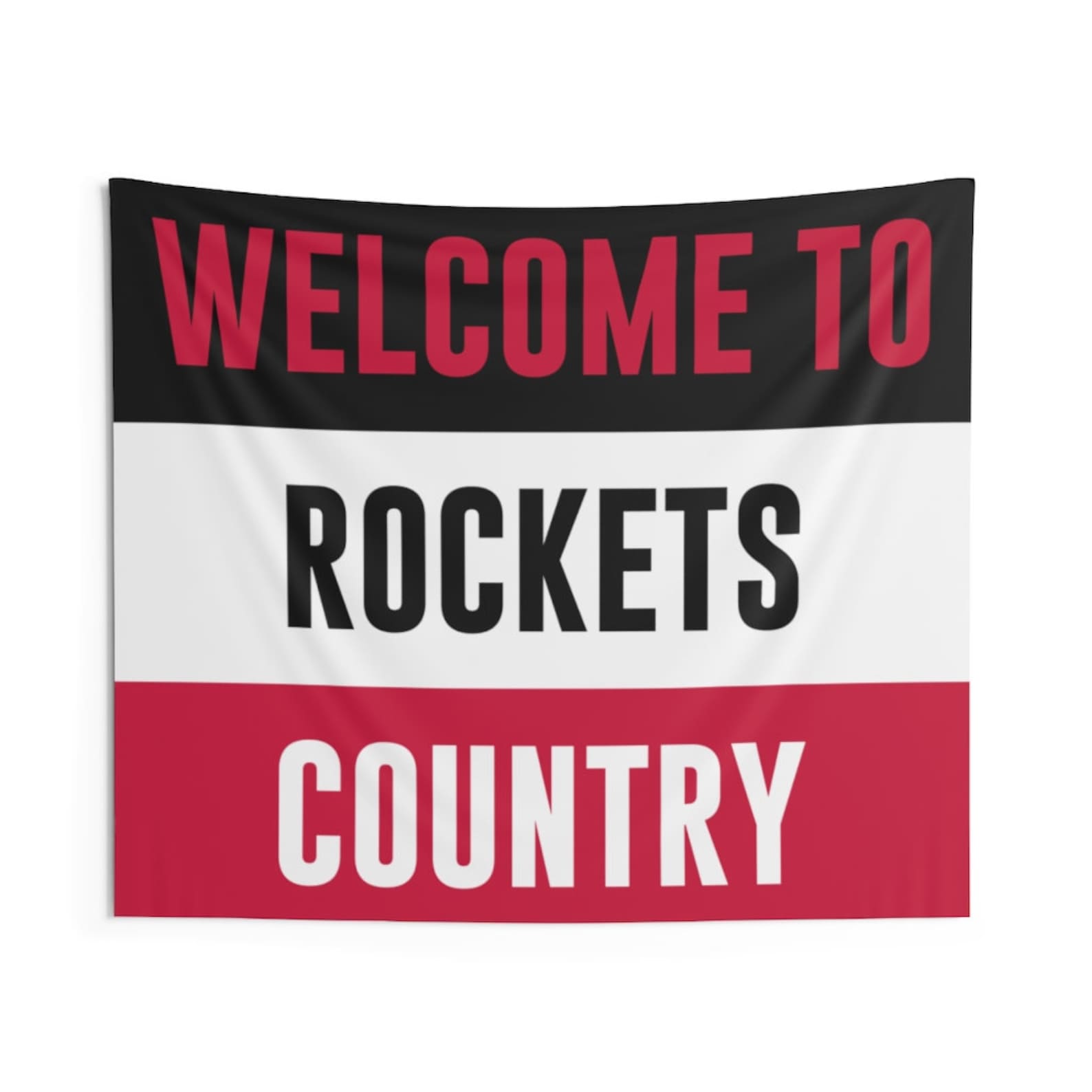 Houston Rockets Banner / Premium Tapestry / Home Decor Gran Etsy
