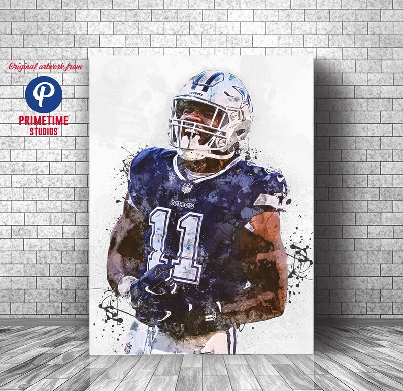 Micah Parsons Poster Dallas Cowboys Poster Cowboys Wall Art Etsy