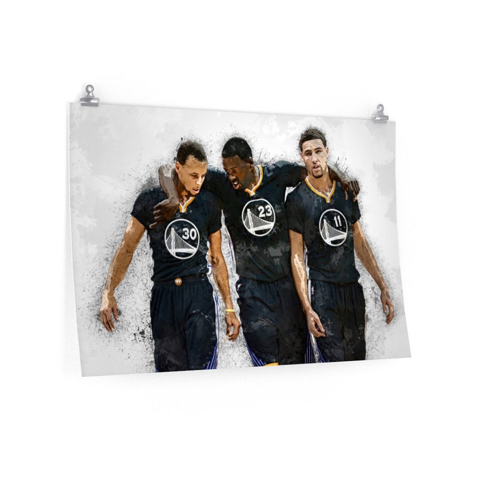 Discover Steph Curry Klay Thompson & Draymond Green Poster