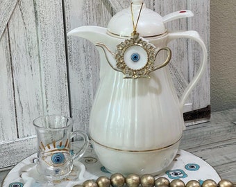 Evil Eye Coffee and Tea tags  | Cute And elegant ornaments