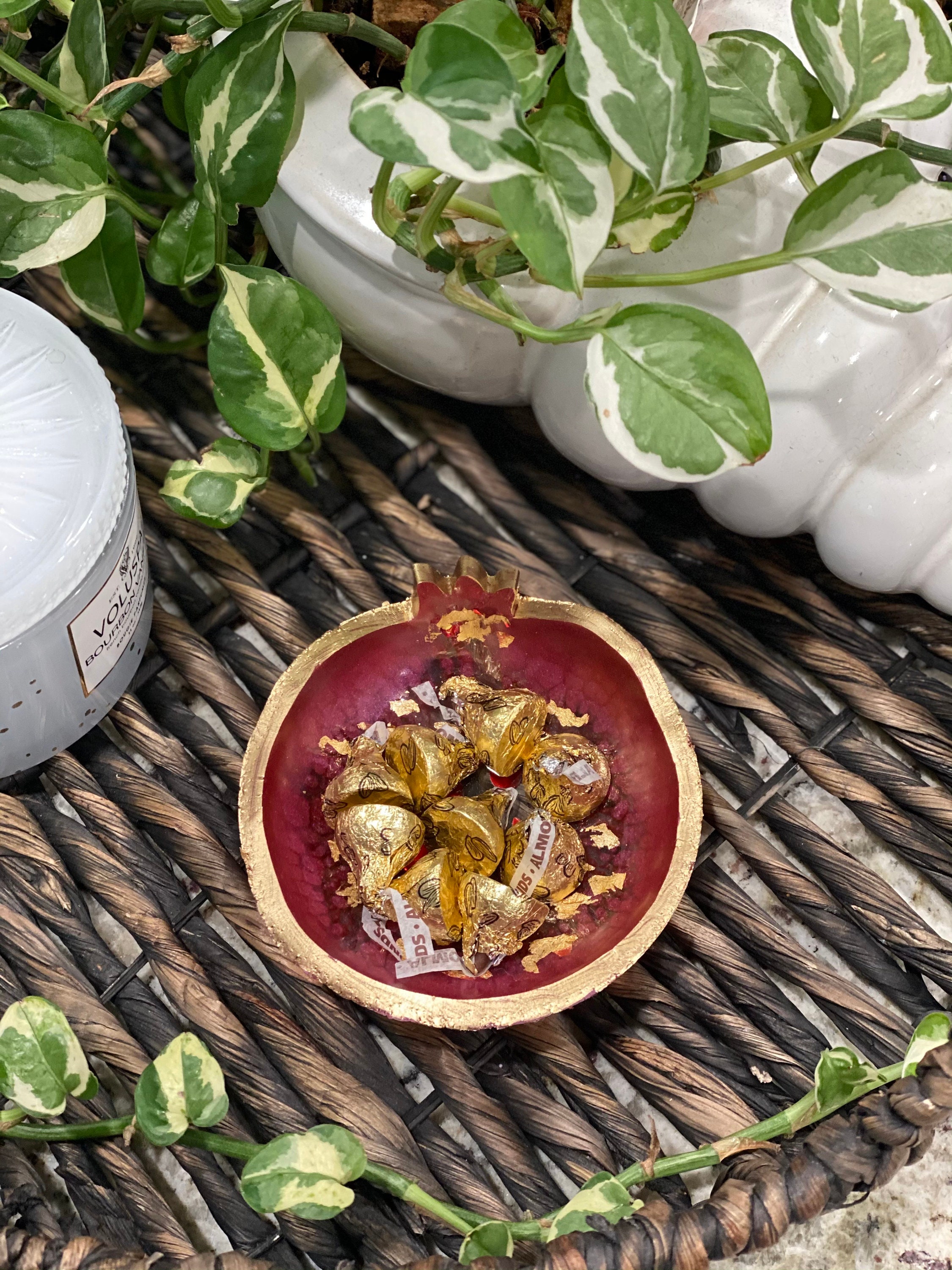 Mix & Match Evil Eye Pomegranate Seeds Trinket Dish Ring Dish Etsy