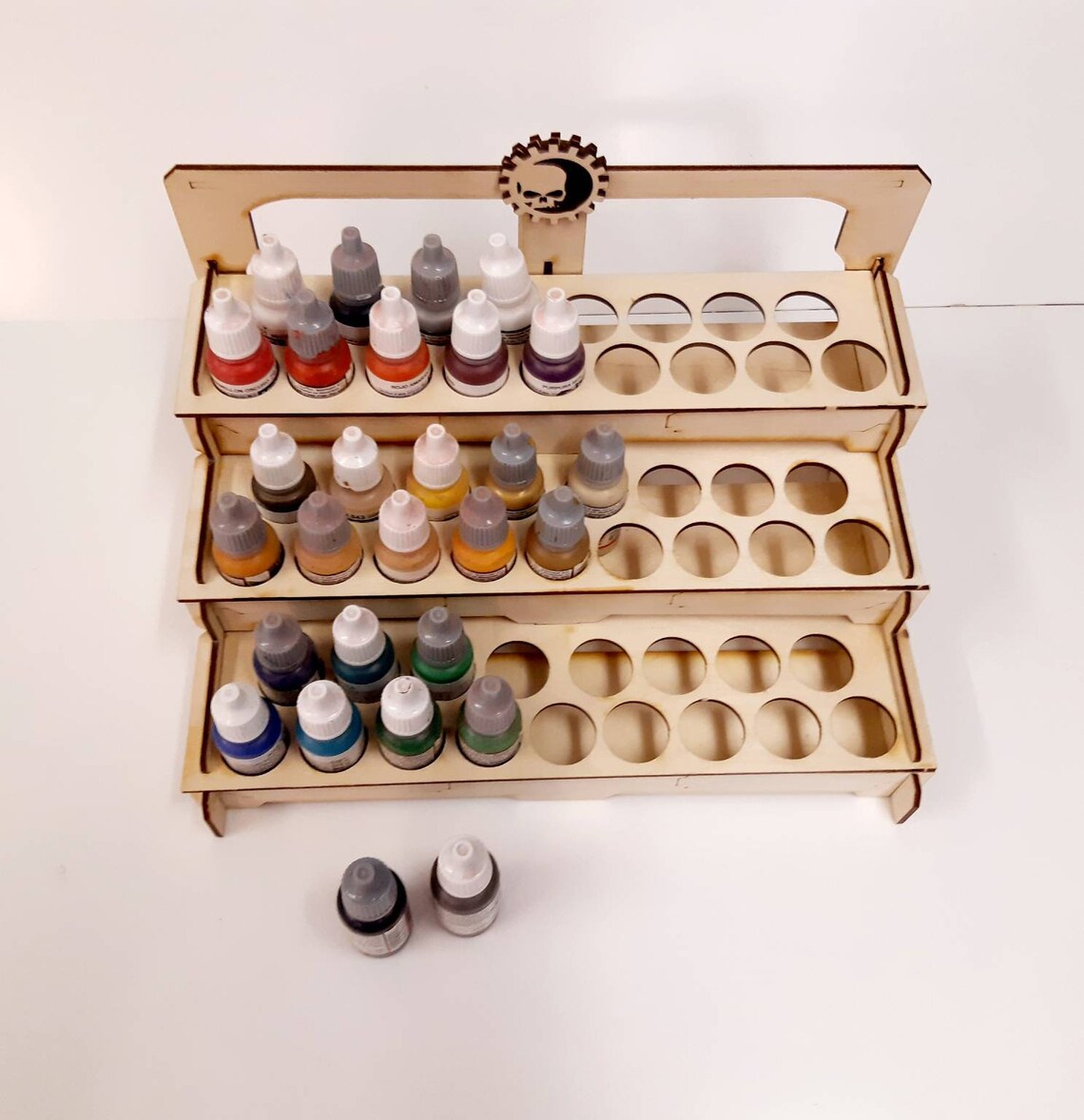 Wooden paint rack stand VALLEJO vallejo freestanding Etsy