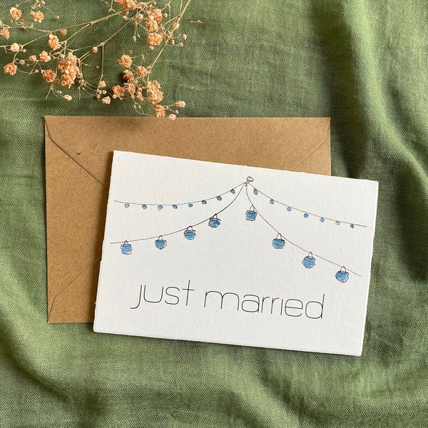 Hochzeitskarte - Karte zur Hochzeit