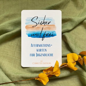 Affirmationskarten-Set für Jugendliche