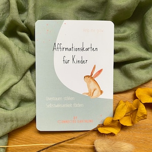 Kinder Affirmationskarten-Set