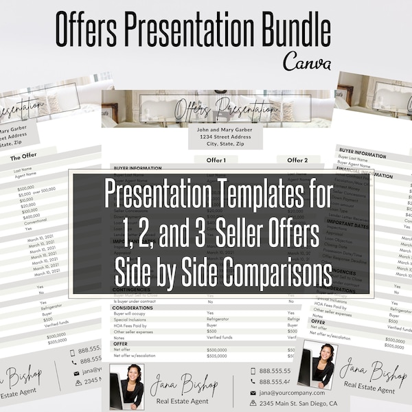 Seller Offer Presentation Template Etsy Seller Offer Presentation Template Etsy