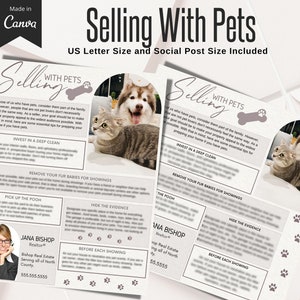Selling your home with pets