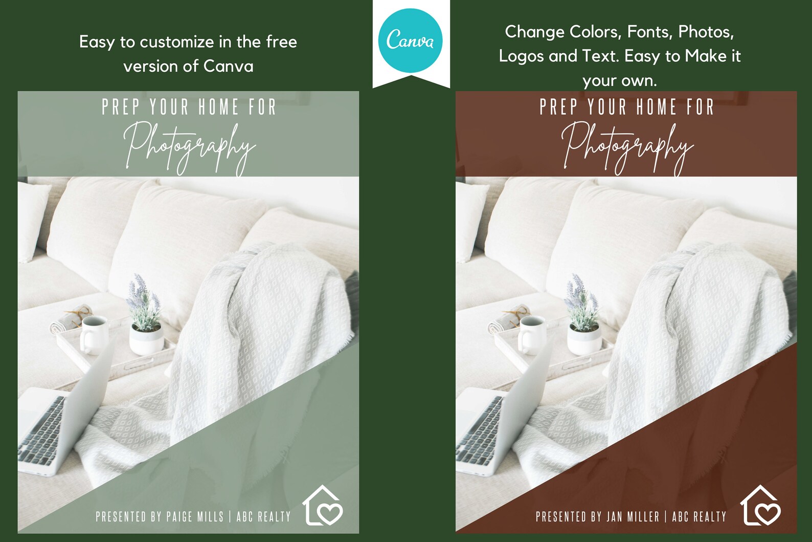 Real Estate Photo Shoot Prep Checklist Real Estate Marketing Etsy