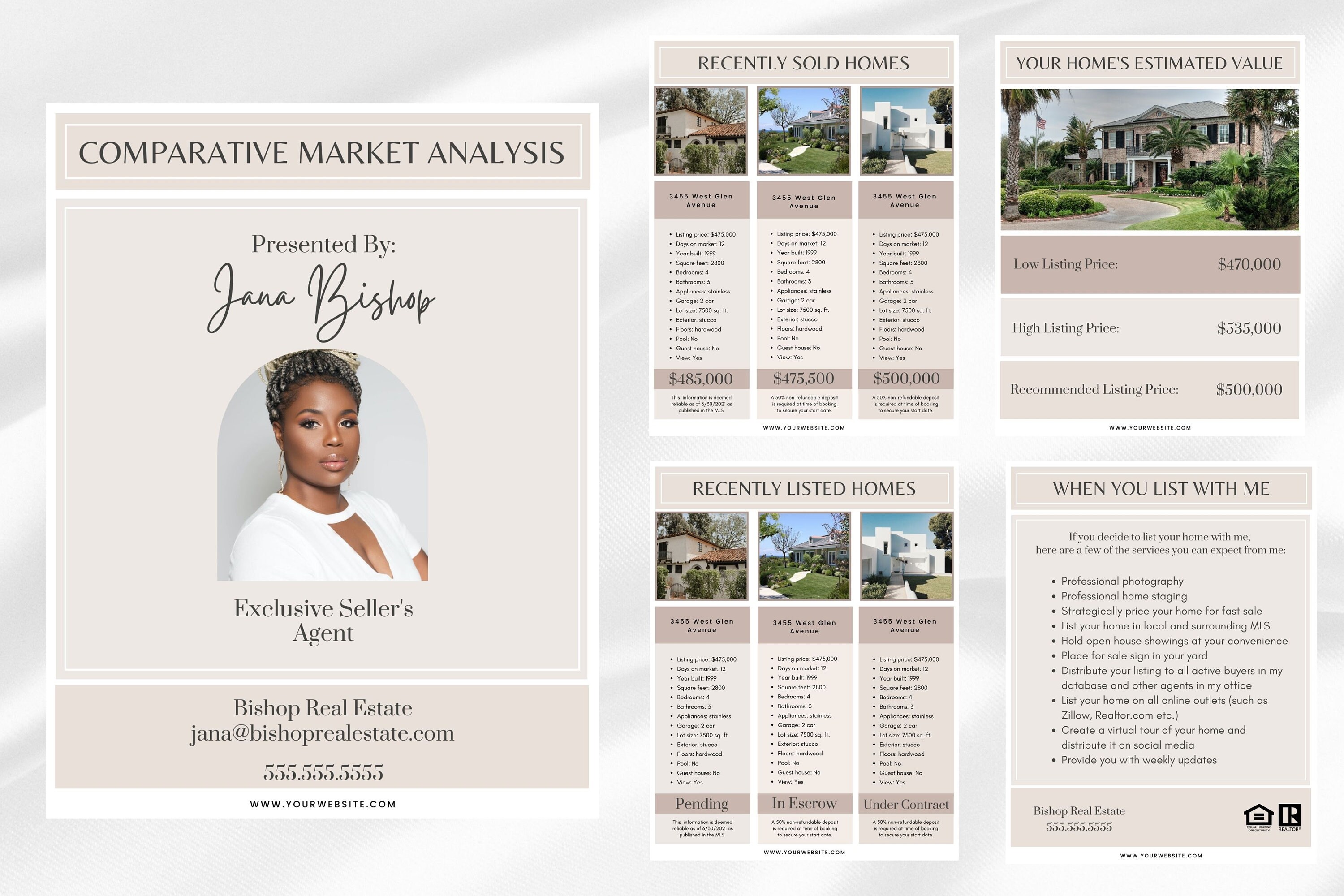 real-estate-cma-packet-realtor-cma-template-real-estate-etsy-espa-a