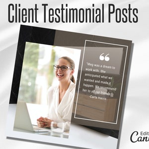 Testimonial Template für Makler, Realtor Testimonial, Instagram, Realtor Facebook Social Media