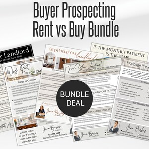 Cartas de prospección inmobiliaria, folleto de alquiler o compra, por qué alquilar, folleto de alquiler o compra, paquete de marketing inmobiliario, prospección de inquilinos para agricultura