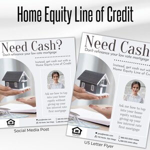 Mortgage Loan Officer Marketing, Mortgage Lender Marketing, Home Equity Loan Canva Template, Mortgage Broker Flyer, Mortgage Loan Marketing