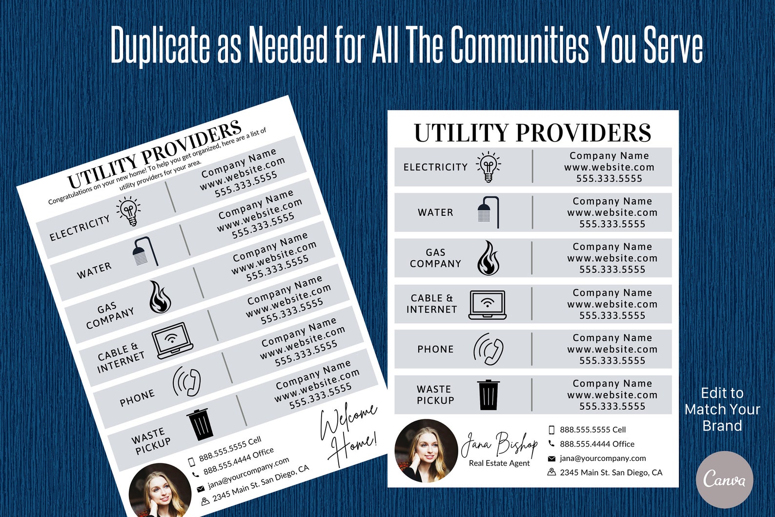 Utility Provider Template Utility Recommendations Utility ...