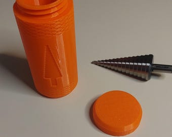 Step Drill Bit Container / Case