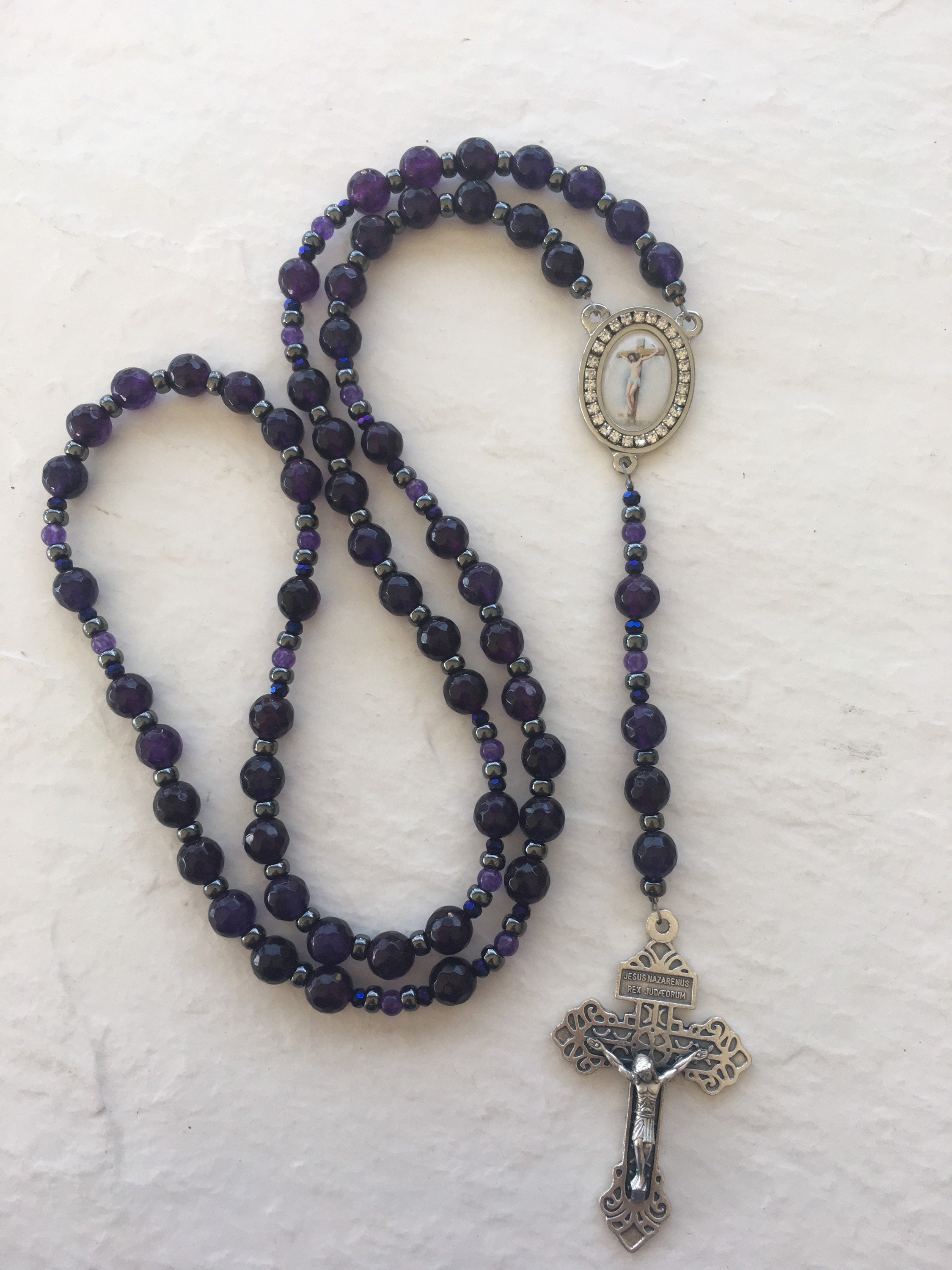 Seven Sorrows of Mary Rosary Servite Rosary Chaplet of Seven Etsy