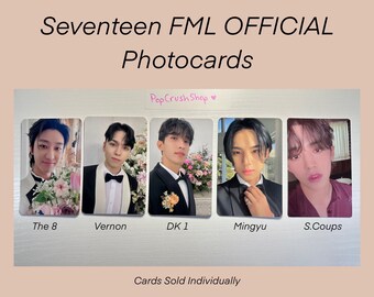 Seventeen FML Official Photocards