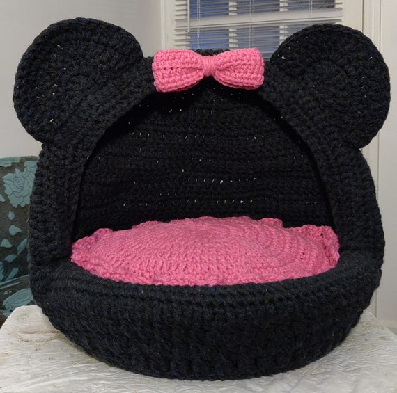 Started as a hat but morphed into a covered dog bed : r/crochet