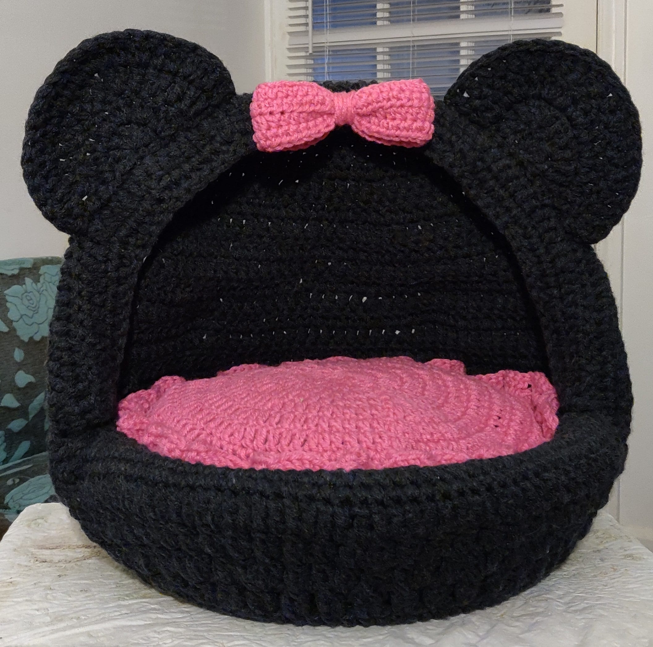 Minnie Mouse Cat Bed Etsy UK