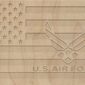 Bandera de la Fuerza Aérea de ee. UU. .svg .dxf