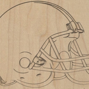 Football Helmet SVG & DXF
