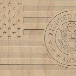 U.S. Army Flag .svg .dxf