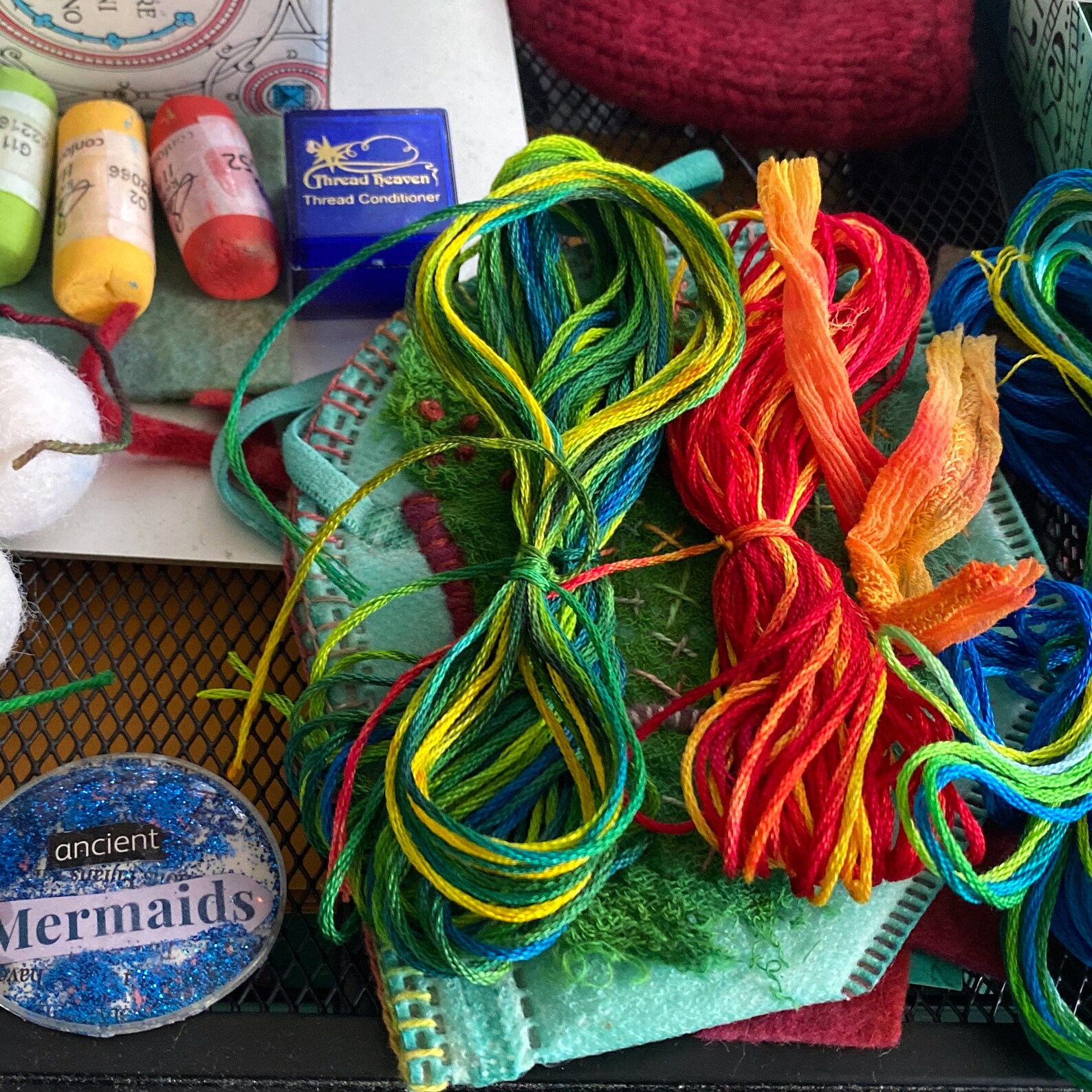 Hand Dyed 6strand Embroidery Floss approx. 55 yards Etsy