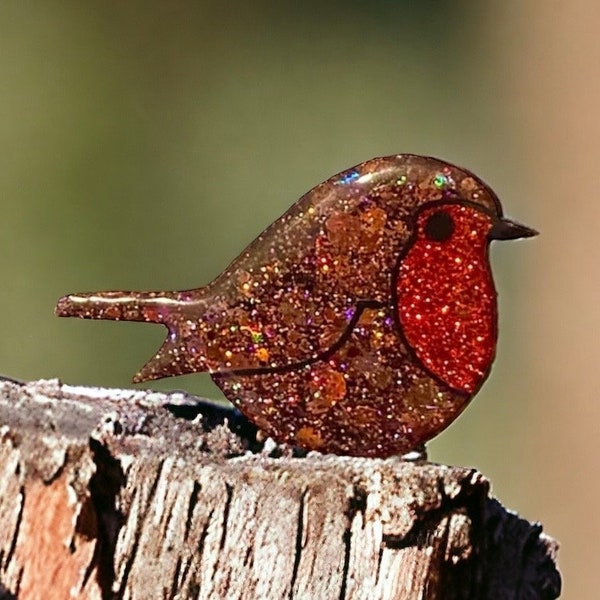 Robin broche, naald minder, Verdriet cadeau, Robin broche, Robin cadeau, verlies van een dierbaar cadeau, verjaardagscadeau, Robin geschenken, Robin naald minder