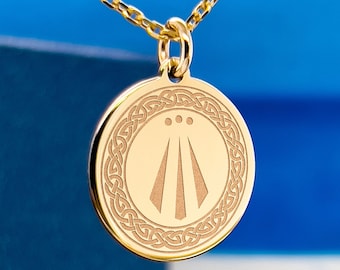 14k Solid Gold AWEN Personalized Necklace, Minimalist Necklace, Custom yggdrasil necklace, Nordic  Jewelry, Norse mythology