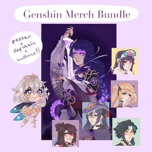 Genshin merch bundle CLEARANCE