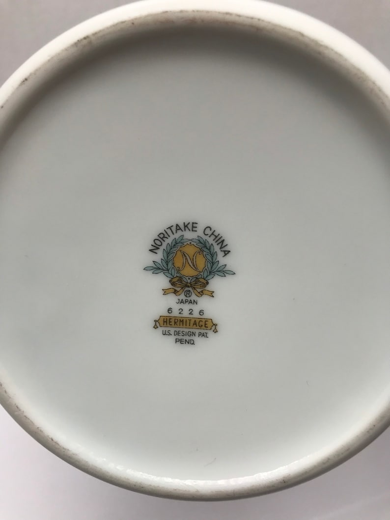 Noritake Hermitage 6226 Coffee Pot With Lid Etsy