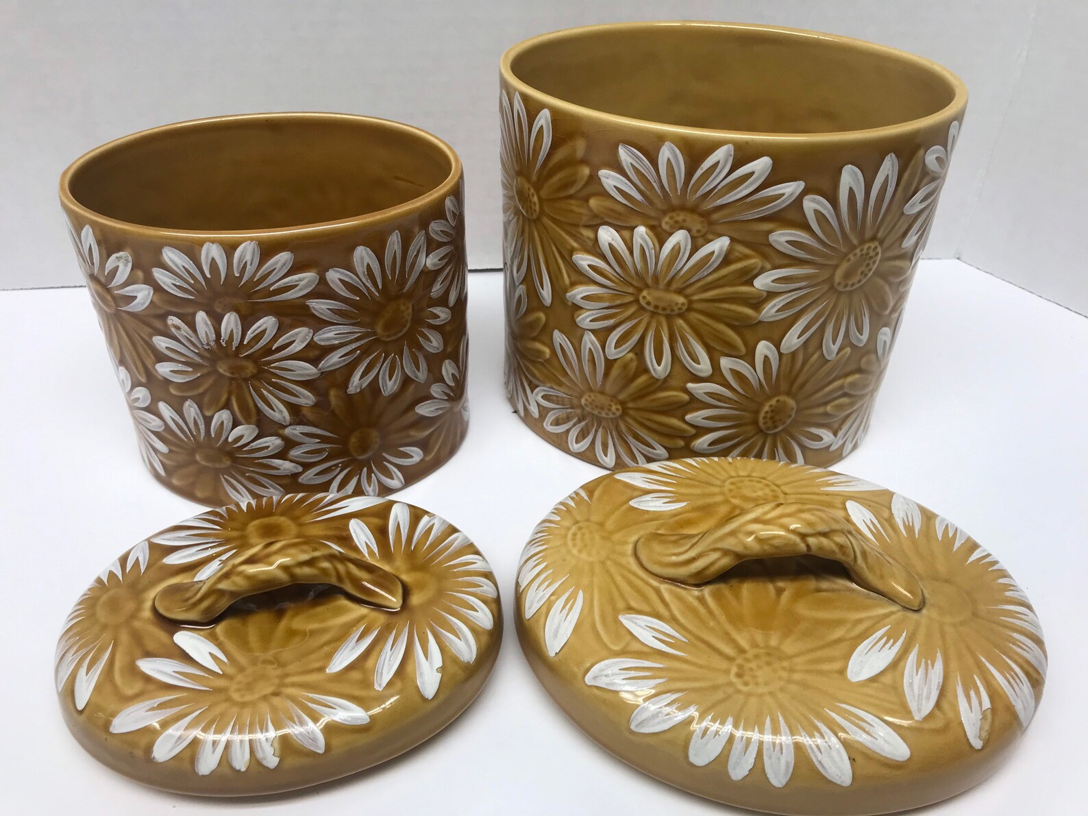 James Kent England Pottery Canisters Etsy