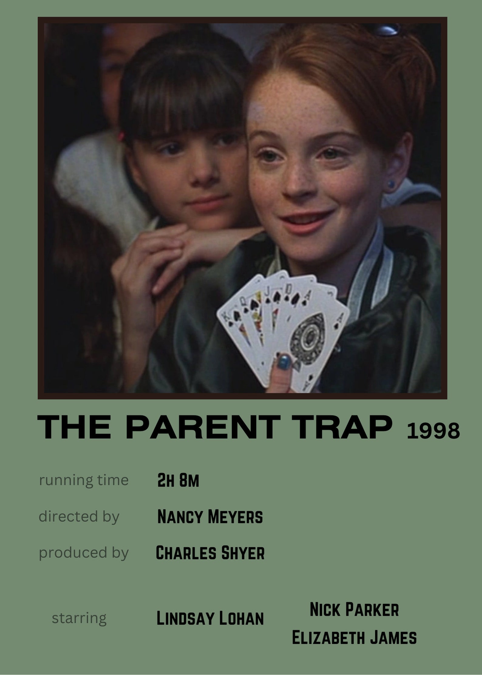 The Parent Trap Movie Poster Print Etsy