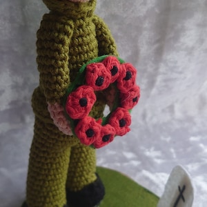 Amigurumi Soldier ornament  crochet pattern