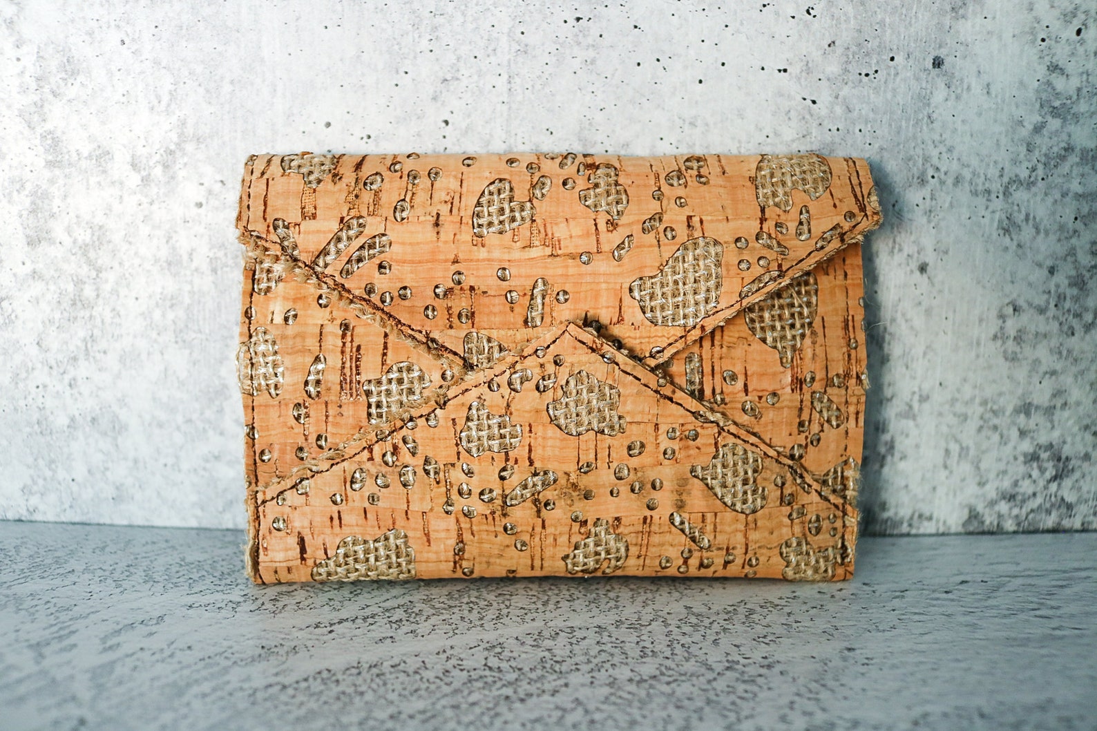 Cork Wallet Vegan Cork Wallet Eco Friendly Wallet for Women Etsy
