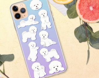 Bichon Frise iPhone Case, Bichon Phone Case, Dog Phone Case, Bichon Frise Gift