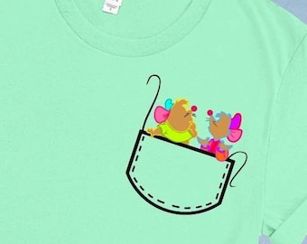 Cinderella Mice, Sidekick Pocket Mice, Mice T-Shirt, Princess Tshirt
